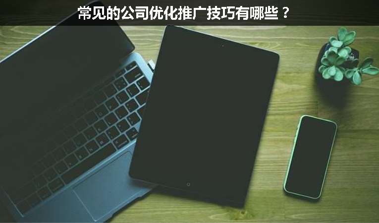 常見的公司優(yōu)化推廣技巧有哪些？