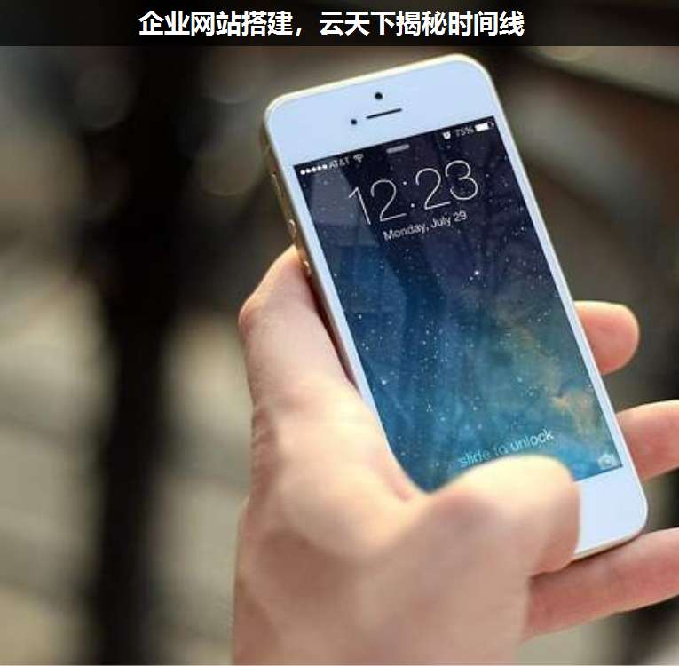 企業(yè)網(wǎng)站搭建,上海疊玉揭秘時間線