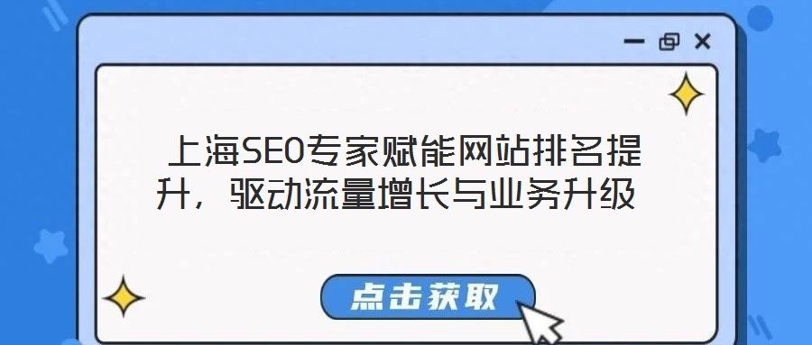  上海SEO專家賦能網(wǎng)站排名提升，驅(qū)動流量增長與業(yè)務(wù)升級